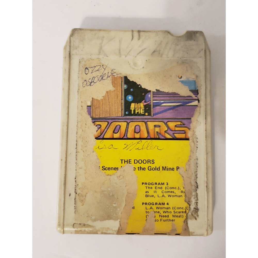 The Doors 8 Track Weird Scenes Inside the Gold Mine Rare Cover Tested‎